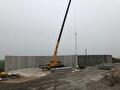 Bouw mestsilo's