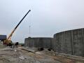 Bouw mestsilo's