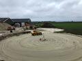 Bouw mestsilo's