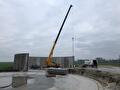 Bouw mestsilo's