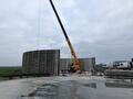 Bouw mestsilo's