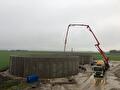 Bouw mestsilo's